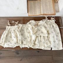Koreanischen Stil Kinder Kleidung Set Kurzarm Baumwolle Gedruckt T-Shirt + Shorts Neugeborenen Baby Mädchen Kleidung Anzug Für Sommer