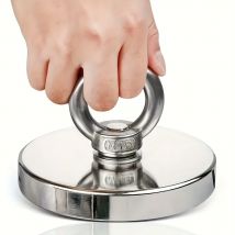 Super mocne magnesy wędkarskie, wytrzymały wyszukiwarka ratownicza, potężny magnes wyszukiwania z śrubą oczkową do ratownictwa magnetycznego