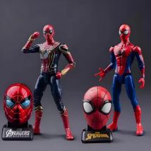 Marvel Legends Serie Iron Man SpiderMan Captain America Ant-Man War Machine Verformbare Anime Action Figure Modell Spielzeug Geschenke