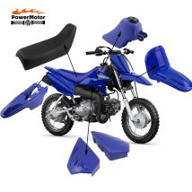 Kit de plástico para guardabarros delantero y trasero, tanque de combustible y asiento de motocicleta para Yamaha PW50 Enduro Motocross Minimoto Dirt Bike, piezas de tuning.