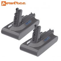 Batería Powtree V10 25,2 V 5000mAh para aspiradora Dyson V10 Cyclone V10 Absolute V10 Animal V10 Motorhead V10 Series