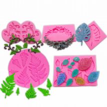 DIY Ahornblatt Silikonform Blätter Fondant Schokolade Sugarcraft Form Kuchen Dekoration Harz Ton Zubehör