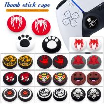 2pc Weiche Silikon Thumb-Stick Grip Cap Für Sony Playstation 5 4 PS5 PS4 XBOX Schalter Pro Controller Joystick abdeckung Schutz Fall