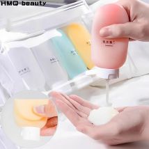 60 ml nachfüllbare Plastikflaschen, tragbarer Kosmetik-Lotionbehälter für Reisen, auslaufsichere Quetschtube, leere Flasche, Reiseutensilien