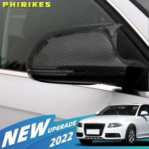 Autos piegel abdeckung für audi a3 8p a4 a5 b8 q3 a6 c6 4f s6 signal lichts chutz abdeckung sq3 rückspiegel abdeckung a8 d3 8k