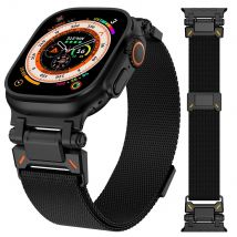Milanaise-Titan-Farbband für Apple Watch Ultra 2/1 49 mm, Serie 10, 9, 8, 7, 46 mm, 45 mm, Magnetschlaufenarmband für iWatch 6 5 4 44 mm