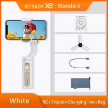 Hohem istady X2 Smartphone Gimbal a 3 assi con telecomando stabilizzatore portatile pieghevole per iPhone/Samsung/Huawei/Pixel