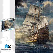 1000 pezzi Set di vele Puzzle Decorazioni per la casa Giochi puzzle per adulti Divertimento per la famiglia Puzzle da pavimento Giocattoli educativi per bambini