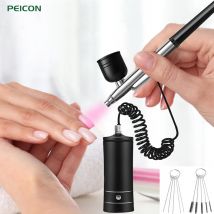 Aerografo portatile con compressore Mini aerografo Art Painting Kit aerografo per Nail Art Paint Cake K10 Airbrush Nail
