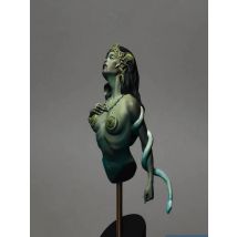 Unmontierte 1/10 antike Nacht der Zombie-Büste, Miniaturmodellbausätze aus Kunstharz, unbemalt