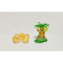 Pokemon Figure Exeggutor Doll Modello trasparente Ornamenti Accessori Giocattolo per bambini