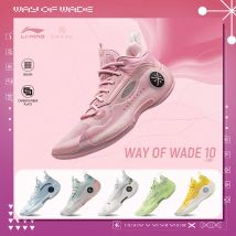 Li-ning hombres WAY OF WADE 10 zapatillas de baloncesto profesionales bajas placa de carbono cojín soporte forro WOW 10 zapatillas ABAS083