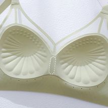 Feste Tasse nackt nahtlose Gelee Frauen Unterwäsche sammeln Sport-BH ohne Stahlring atmungsaktiv bequem