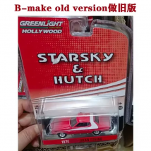 Greenlight Diecast 1:64 1976 Gran Torino – alte Version aus Legierung, Automodell, statische Sammlung, dekoriertes Urlaubsspielzeug