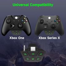 Für Xbox One Xbox Serie X/S Game Controller Stereo Kopfhörer Adapter Audio Mikrofon Einstellung Audio Balance Controller