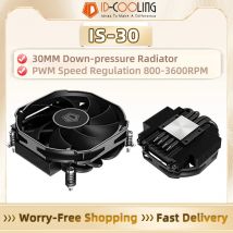 ID-COOLING IS-30i 4 tubi di calore CPU Cooler 4 pin PWM 3600 giri/min Ventola per Intel LGA1700/1200/115X e ITX Small Case