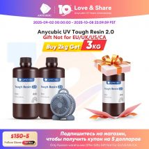 ANYCUBIC UV Tough Resin 2.0 Elastyczny materiał do druku 3D do drukarki 3D Photon Mono LCD 405nm Precyzyjny druk 3D Resion