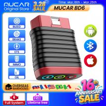 THINKCAR BD6 OBD2 Auto-Diagnose-Scanner, vollständiges System, Codeleser, 5 Reset-Funktionen, Öl, IMMO, BLEED, BARKE, ETS, lebenslange kostenlose Updates