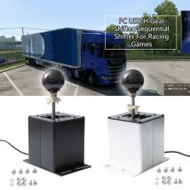 PC USB Simulator Shifter Sim Rennspiele h Gangsc haltung/sequentiell für ats ets2 wrc Schmutz für logitech g29 g27 g25 g920 g923 t300