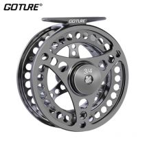 Goture 2 + 1BB mulinello da pesca a mosca mulinello da pesca alla carpa con pergolato in alluminio lavorato a CNC 3/4 5/6 7/8 9/10 WT mulinello da mosca con manico sinistro e destro