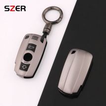 Gun grey tpu auto smart key case tasche für bmw e60 e61 e70 e81 e87 e90 e91 e92 x1 x5 x3 1 3 5 6 serie z4 fob schlüssel bund zubehör