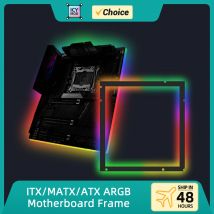 Mainboard A-RGB Beleuchtungsrahmen ATX MATX ITX 5V3Pin Motherboard Hintergrundbeleuchtung AURA SYNC PC Gehäuse LED Streifen Regenbogen Custom MOD Panel