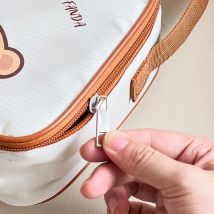 Isolierte Lunchtasche mit Cartoon-Capybara-Motiv, tragbar, ölbeständig, wasserdicht, wiederverwendbar, Kühler, Picknick-Lunchbox-Tasche
