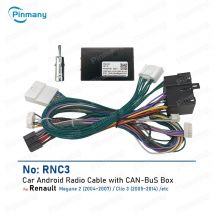 Für Renault Clio 3 Megane 2 Installieren Aftermarket Auto stereo Radio Kabel Power Kabelbaum Buchse Adapter KÖNNEN Bus Decoder RNC3