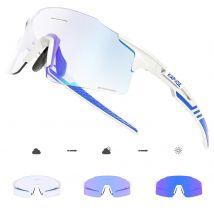 2023 neue Photochrome Rot oder Blau Fahrrad Radfahren Sonnenbrille Sport Mann Radfahren Gläser MTB Brille Brillen Outdoor Fahrrad Brille