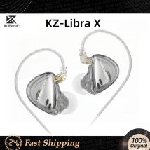 KZ Libra X Ultra-Wide Frequency Dynamic HiFi In-Ear Earphone IEMs Monitor With 0.75 Replaceable cable PK EDX PRO EDC PRO