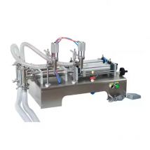 Factory Price Highspeed Automatic Hand Sanitizer Production Line Bottle Liquid Double Heads Tracking Type Piston Filling Machine