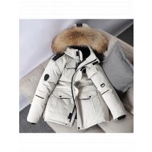 Men's Thick Down Cotton Jacket Men's Down Jacket Winter Japanese Korean Trend Fur Collar Jacket Men's Clothing Luxury Man Jacket