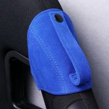 Echtes Wildleder Leder Auto Eimer Sicherheitsgurt Halter Schutz Sicherheitsgurtführung für BRIDE RECARO SPARCO OMP
