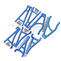 GPM Aluminium vorne und hinten Ober- und Unterarme Set Aufhängung Rc Zubehör Fernbedienung Autoteil für TRAXXAS E REVO 2.0 8608