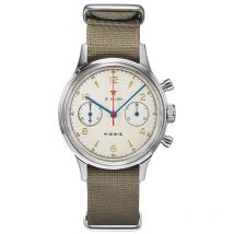 RED STAR 38mm Men's 1963 Chronograph Mechanical Watch Pilot with Seagull Movement ST1901 Air Force Aviation Sapphire Goose 40mm
