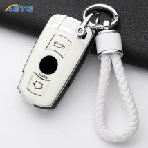 Aeyg tpu auto fernbedienung schlüssel gehäuse abdeckung schale für bmw x1 x5 x6 z4 e90 e60 e70 e87 3 5 6 serie m3 m5 halter schale fob zubehör