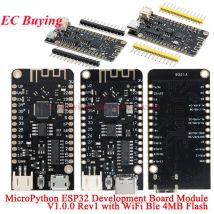 1-2 Stück ESP32 Lite V1.0.0 WiFi Bluetooth-kompatibles Micro-Python-Entwicklungsboard ESP-32 LOLIN32 REV1 MicroPython Typ-C für Arduino