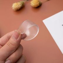 1 Paar knitterfreie Stirnpflaster entfernt Stirnlinien mit straffendem Gel. Wiederverwendbare Anti-Aging-Augenmaske für angehobene Hautpflege