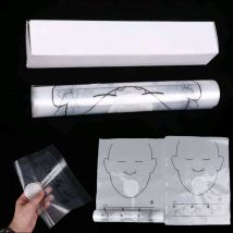 30-300 Uds máscara de respiración portátil desechable CPR entrenamiento primeros auxilios máscara de resucitador CPR protección facial rollo Kit de rescate herramienta