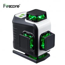 FIRECORE 360 Livello Laser 16 Linee 4D Autolivellante Linee Trasversali Orizzontali e Verticali Strumento di Livello Laser Verde Super Potente G60