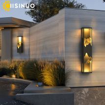 Lampada da parete moderna a LED per esterni lampada da parete per veranda da giardino impermeabile per apparecchi di illuminazione a parete per cortile del balcone