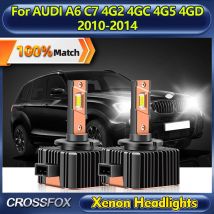 30000LM D3S Canbus LED Scheinwerfer 120W CSP Chips HID Xenon Lichter 12V Für AUDI A6 C7 4G2 4GC 4G5 4GD 2010 2011 2012 2013 2014