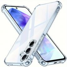 Przezroczyste etui ochronne do Samsung Galaxy S25 S24 S23 S22 A16 A26 A36 A56 A15 A35 A55 A14 A34 A54 A13 A53 A52 5G Clear Cover
