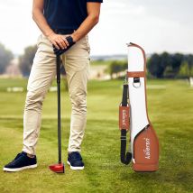 Kaiersn Männer Frauen PU Super leichte tragbare Park-Golftasche
