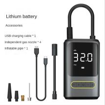 ATJ-8466 Mini tragbares Fahrrad, Elektroauto, Reifen füller, Luftpumpe, kabelloses Hand laden, Fahrzeug füller