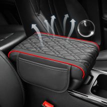 Lagerung Auto Armlehne Box Höhe Pad Universal Leder Elastische Schwamm Höhe Pad Auto Center Armlehne Schutz Kissen Unterstützung