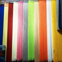 2 yarde 100cm di larghezza pizzo bianco frangia Trim nappa frangia taglio per fai da te abiti da palcoscenico accessori pizzo nastro tenda fai da te