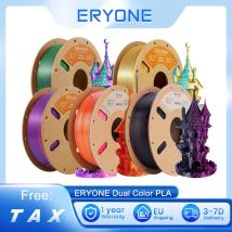 ERYONE filamento PLA di seta bicolore 1kg 1.75mm diametro del filamento ± 0.03mm tolleranza 30-100 mm/s velocità di stampa