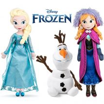 40 CM Frozen Anna Elsa Dolls Snow Queen Princess Anna Elsa Doll Toys Stuffed Frozen Plush Kids Toys Birthday Christmas Gift