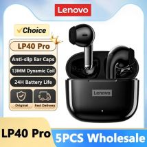 Wahl 2/5,3 pcs Großhandel Lenovo LP40 Pro Tws Kopfhörer Bluetooth drahtlose Ohrhörer 5. 0 2pcs Rausch unterdrückung Sport Kopfhörer